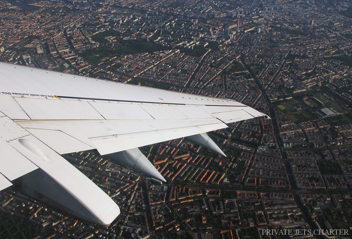 Berlin City from above :: Private Jets Charter