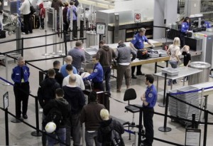 Airport Security Line