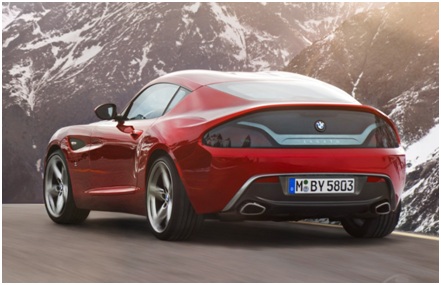 BMW Zagato Coupe Back BMW Zagato Coupe Back