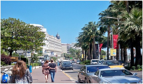 The Main Street of Cannes Film Festival 2012