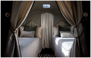 Luxury Airstream Bedroom