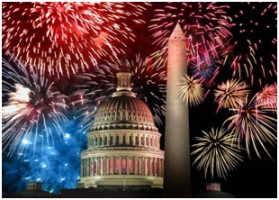 Fireworks Over Washington DC