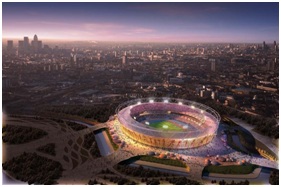 The Olympic Stadium for the 2012 Olympic Games