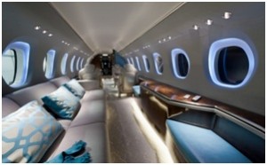 Cessna Airplanes Citation Longitude Cabin