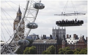 Getting Hungry When Your High Over London Next to The London Eye