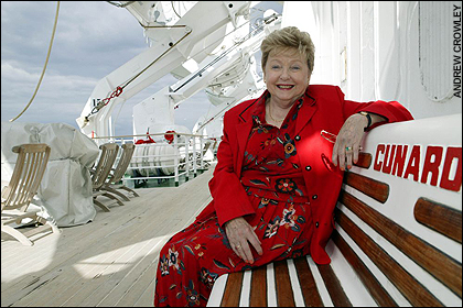Beatrice Muller at Home on the QE2