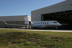 The G650 at 2009 announcement rollout event.