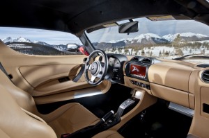 The Roadster’s luxury interior features intuitive styling