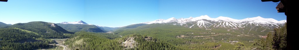 Breckenridge Colorado - Spring Pano