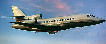 Falcon 900 Private Jet