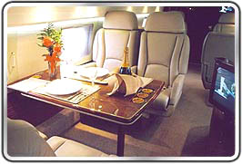 Gulfstream Private Jet  Interior