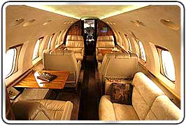 Hawker 800 Interior